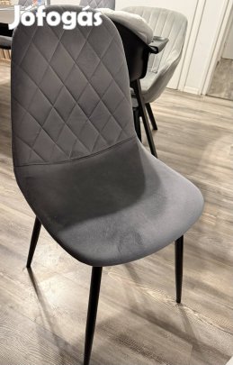 Szürke étkező szék 