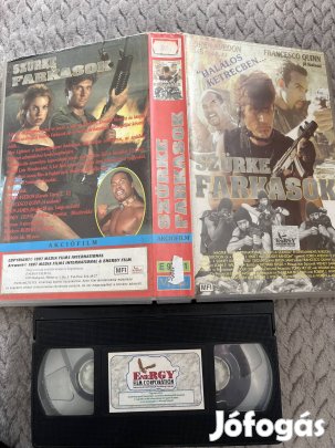 Szürke farkasok akció vhs nagytok szebb