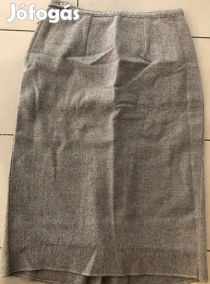 Szürke hollos szövetszoknya