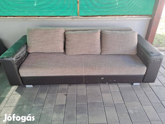 Szürke kanapé, használt