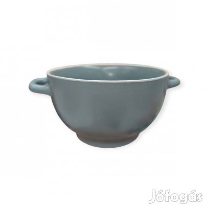 Szürke kerámia leveses tál 700 ml