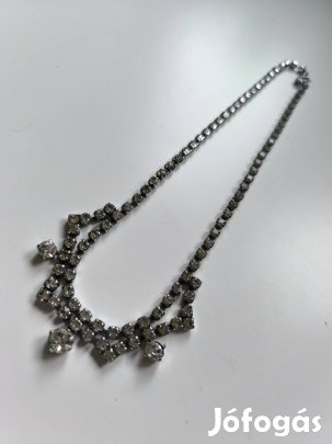 Szürke köves nyaklánc 