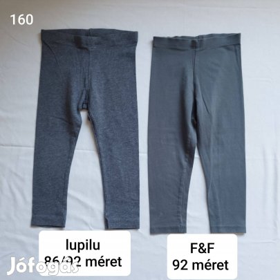 Szürke legginsek 86/92 méret
