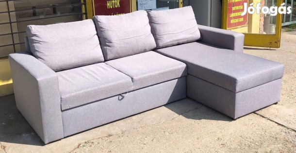 Szürke marslev sarokkanapé