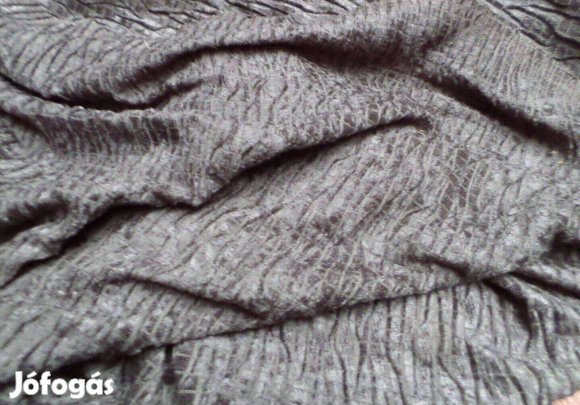 Szűrke plüss Új textíl elasztikus 4,5 m