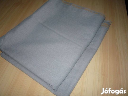 Szürke szövet, jó minőségű 2db