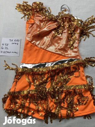 Szurkoló jelmez, pom-pom lány jelmez, táncos jelmez, tánc ruha, új
