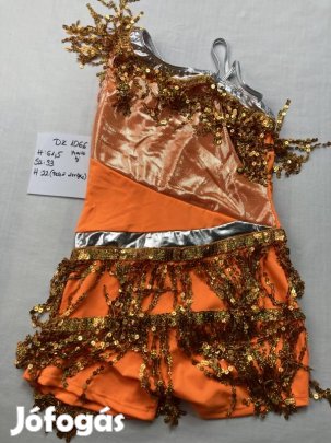 Szurkoló jelmez, pom-pom lány jelmez, táncos jelmez, tánc ruha, új