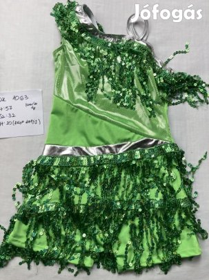 Szurkoló jelmez, pom-pom lány jelmez, táncos jelmez, tánc ruha, új