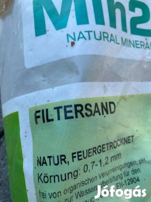 Szűrőhomok bontott(0,7-1,2MM, 13KG) - MIN2C