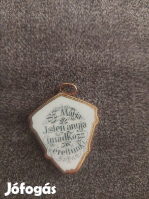 Szűz Mária medál régiség