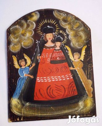 Szűzanya a kis Jézussal, és angyalokkal modern újra értelmezésben