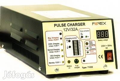 T1232 Spec. automata akkumulátortöltő