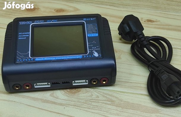 T240 AC 150W DC 240W 10A Érintőképernyős kétcsatornás RC akkutöltő HTR