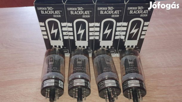 TAD 6L6GC-STR Blackplate elektroncső kvartett elektroncső kvartet