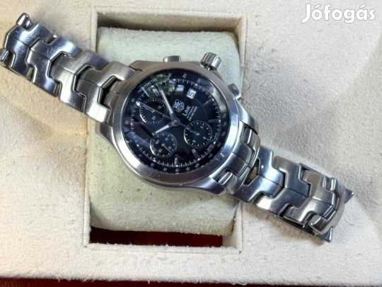 TAG Heuer Link Chronograph 42 fekete színben Lgsw