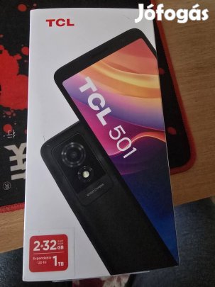TCL501 2/32GB 6" Okostelefon. 1TB- bővíthető