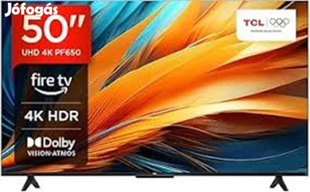 TCL 50PF650 127CM 4K SMART Uj Modell! Akció