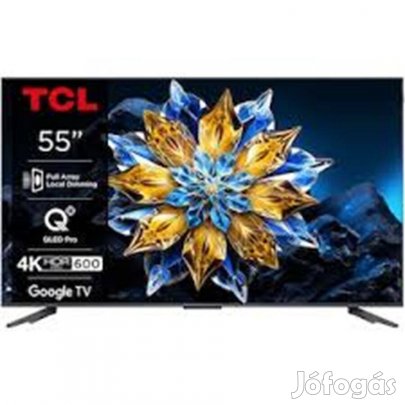 TCL 55T7B 140CM 4K QD-Qled SMART LED TV ! Akció!