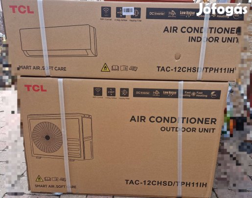 TCL Breezein 3,5Kw Mono Oldalfali Szett Csepptálca Fűtéssel A++