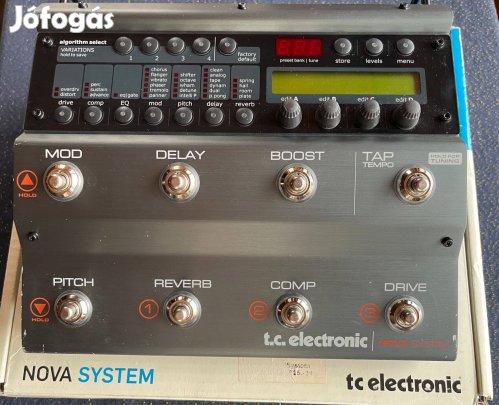 TC Electronic Nova system multieffekt pedál