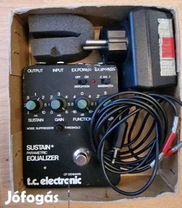 TC Electronic Sustain + Parametric Equalizer effekt