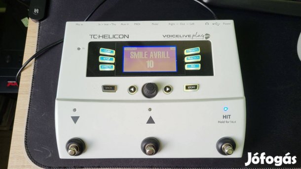 TC Helicon voicelive play Gtx profi ének effekt és gitáreffekt eladó !