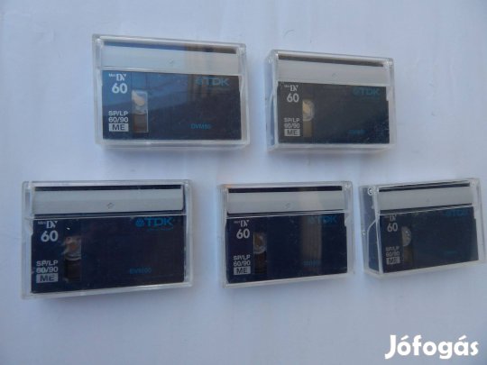 TDK 5 Db Mini DV Kazetta Szettben