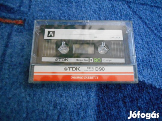 TDK D90 magnókazetta