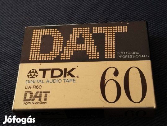 TDK DA-R60EB originál bontatlan DAT kazetta, Made in Japan