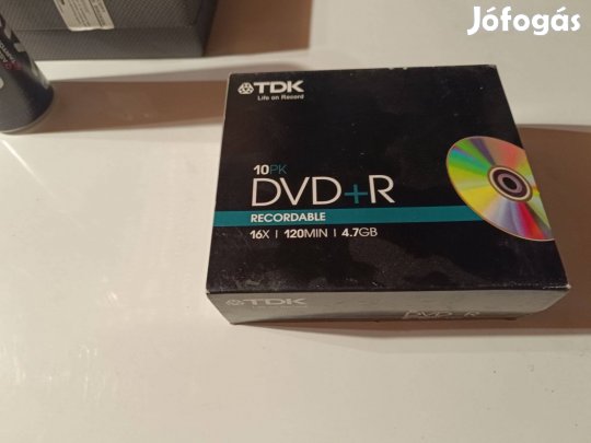 TDK DVD-R lemezcsomag 10 db-os (zozizo)