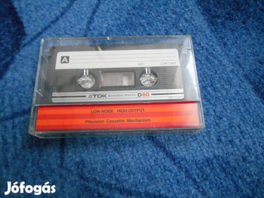 TDK D 60 kazetta