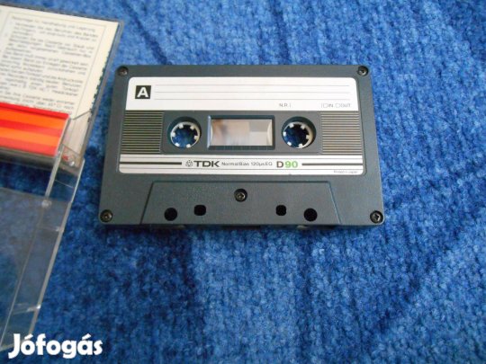 TDK D 90 magnókazetta