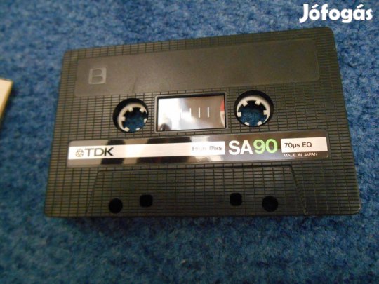 TDK SA90 chromdioxid kazetta