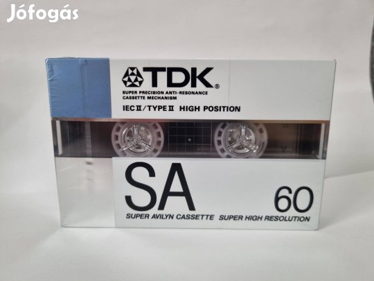 TDK SA 60 bontatlan króm magnó kazetta
