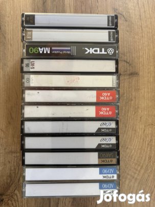 TDK Sony maxell hifi kazetta 12 db