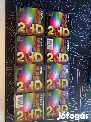 TDK floppy + Sony Hi8 Retro adathordoz