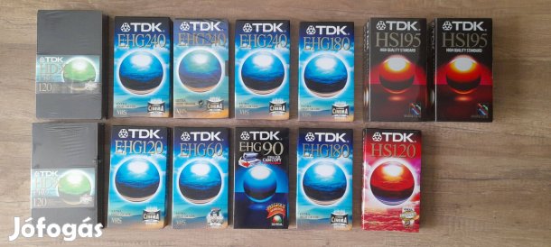 TDK videokazetták