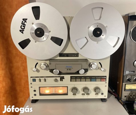 TEAC X 10 Nagy Orsos Magno kiváló jó állapot  Újszerű fejek