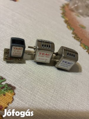 TEAC magnó fejek 4 Tr 4 Ch :REC-Play-Erase Új 