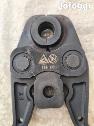 TH18 prés fej.Press fej, csőprés,idom prés,fitting prés