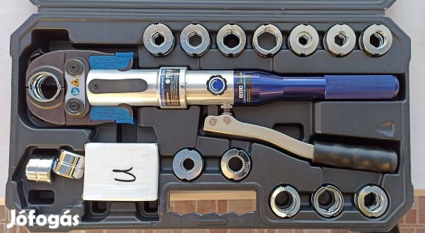 TH,V,M,Uidomokhoz press gép,idom prés,cső roppantó,csőprés