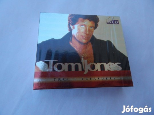 TOM Jones Triple Treasures Című 3CD-S Boxset Bontatlan Új