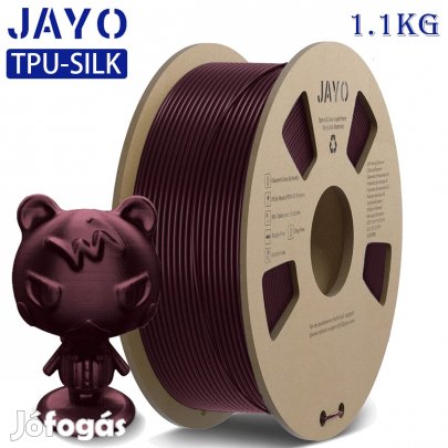 TPU Burgundi vörös 1,1 kg (Jayo) 1,75mm (5420)