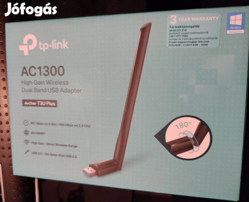 TP-Link AC1300 USB Adapter két sávos
