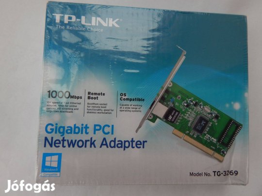 TP-Link TG-3269 Gigabites Hálózati kártya Belső PCI Új