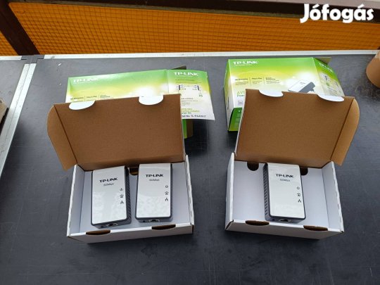 TP-Link TL-PA411 jelátvivő szett 3 db-os! (zozizo)