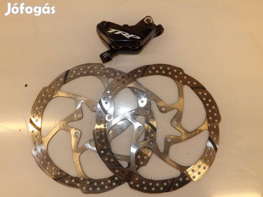 TRP féknyereg és féktárcsák.TRP Trail Evo féknyereg