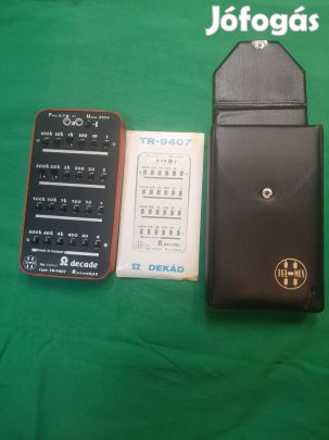 TR-9407 típusú dekád ellenállás