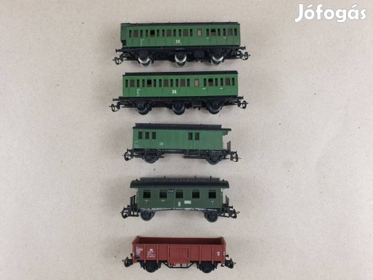 TT 1:120 Vagon - 5 db Egyben #P198